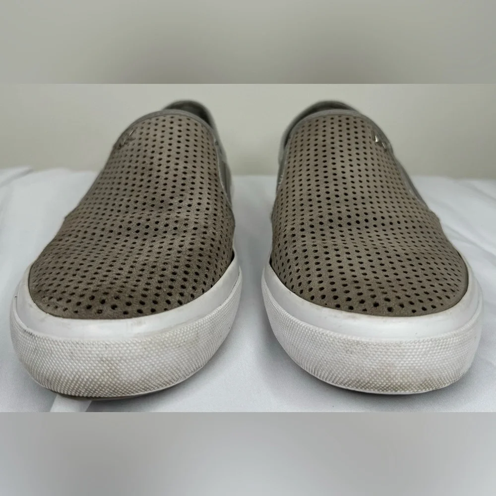 Michael Kors Women’s Gray Suede Slip On Sneakers Size 7M
